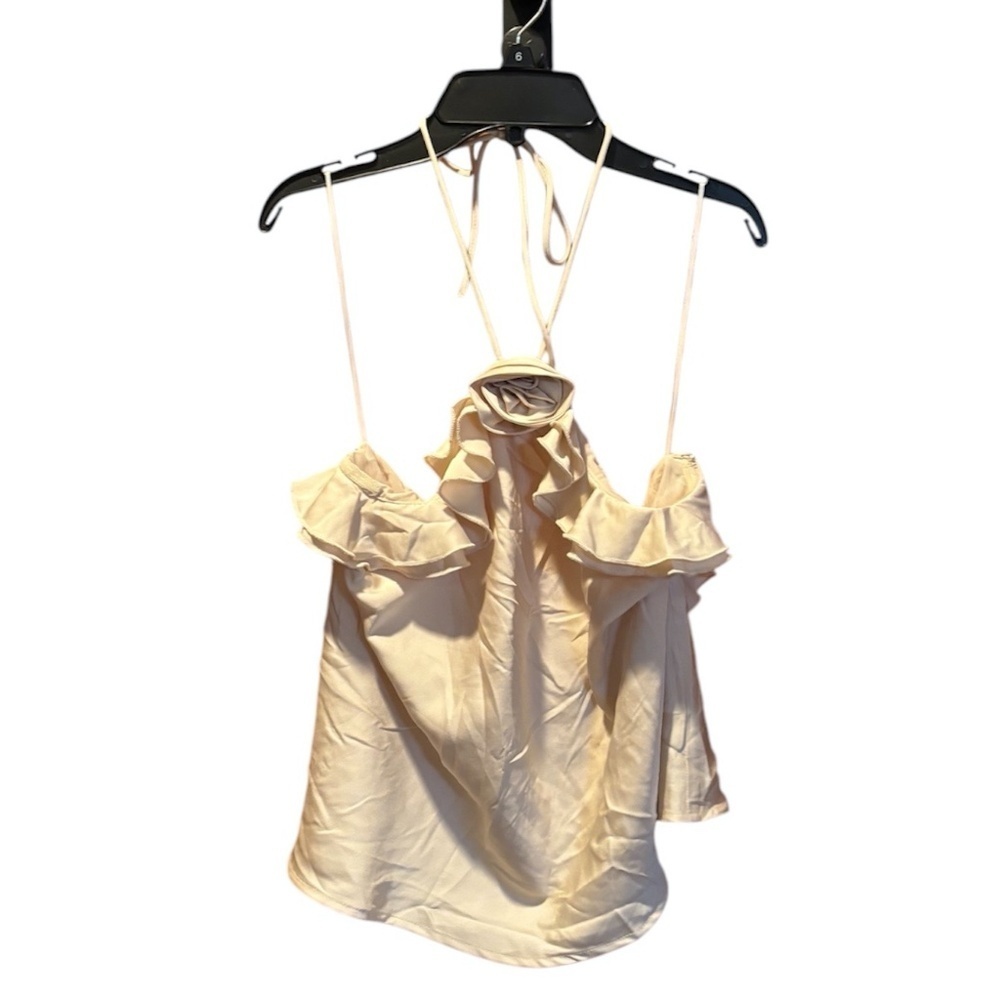 ASTR the Label Alix Top in Champagne Large NWT